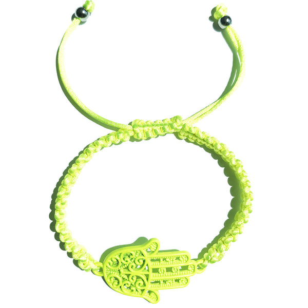 RANIA YELLOW CORD BRACELET