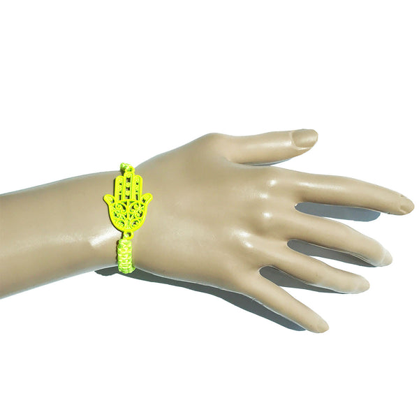 RANIA YELLOW CORD BRACELET
