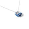 ZOFIA Pave Eye Ring Necklace
