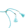 SIDI NAZAR TURQUOISE PAVE TASSELS BRACELET
