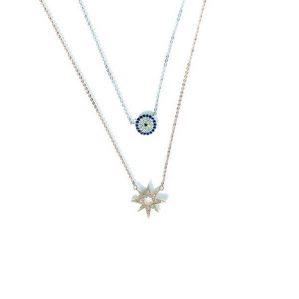 SOLARA SUN RAYS NECKLACE