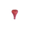 MAISSA Red Pave Pinky Ring