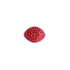 MAISSA Red Pave Pinky Ring