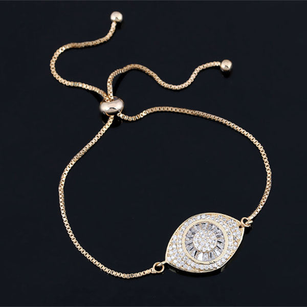 ALIA PAVE GOLD BRACELET