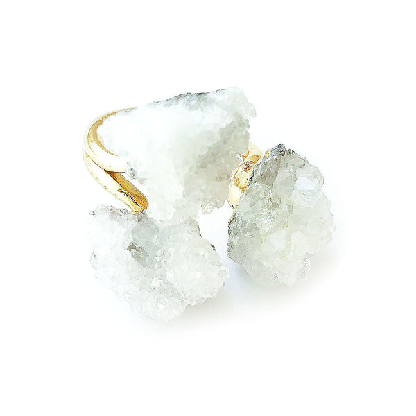 THALATA DRUZY QUARTZ RING