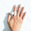 THALATA DRUZY QUARTZ RING