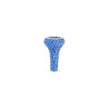 ZOFIA Evil Eye Blue Pave Pinky Ring