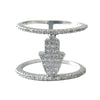 AMAN HAMSA PAVE RING
